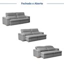 Ver imagem 4 de Sofá Retrátil e Reclinável 290cm Botero CabeCasa MadeiraOriginals