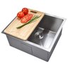 Cuba Artizan Welle 54x46x20cm Cozinha Inox 304 - 2