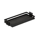 Ver imagem 1 de Bandeja Multiuso Hara Lívia 32,5 x 14 cm:Preto