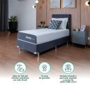 Ver imagem 3 de Colchão Solteiro Connect com Molas D33 App de Massagem 25x88x188 Keiko Colchões