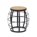 Ver imagem 1 de Banqueta de Madeira com Metal Seat Garden Oregon