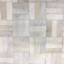 Ver imagem 1 de Tapete Couro 250x300 Patchwork 3x9 Branco