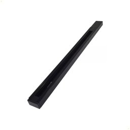 Trilho Eletrificado 50 Cm para Spots Preto - 1