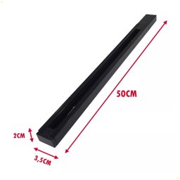 Trilho Eletrificado 50 Cm para Spots Preto - 3