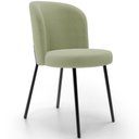 Ver imagem 1 de Cadeira para Sala de Jantar Cozinha Estofada Gavi L02 Bouclê Oliva Lyam Decor
