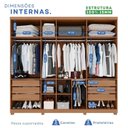 Ver imagem 5 de Guarda-roupas Closet 6 Gavetas com Pés Flórida