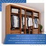 Guarda-roupas Closet 6 Gavetas com Pés Flórida - 11
