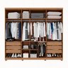 Guarda-roupas Closet 6 Gavetas com Pés Flórida - 2