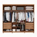 Ver imagem 2 de Guarda-roupas Closet 6 Gavetas com Pés Flórida