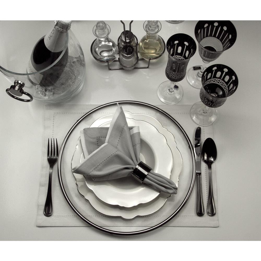 Cj 2 Taças 190ml Champanhe Cristal Lapidado Black - Bohemia - 2