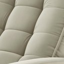 Ver imagem 2 de Poltrona do Papai Reclinável Off White Veludo Parma Shop Jm