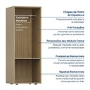 Ver imagem 5 de Estante Nicho Módulo 45cm X 120cm Frame CabeCasa MadeiraOriginals