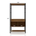 Ver imagem 5 de Guarda Roupa Solteiro Closet Paris 2 Gavetas Preto/demolição - Artefamol