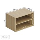 Ver imagem 4 de Módulo 70cm X 40cm Frame CabeCasa MadeiraOriginals