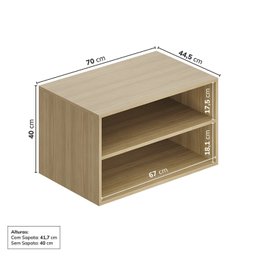 Módulo 70cm X 40cm Frame CabeCasa MadeiraMadeira - 4