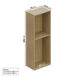 Módulo 70cm X 180cm Frame CabeCasa MadeiraMadeira - 4