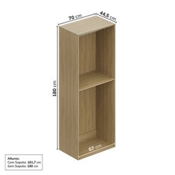 Módulo 70cm X 180cm Frame CabeCasa MadeiraMadeira - 3