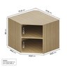 Estante Canto Oblíquo 60cm Módulo Frame CabeCasa MadeiraOriginals - 3