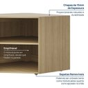Ver imagem 4 de Estante Canto Oblíquo 60cm Módulo Frame CabeCasa MadeiraOriginals