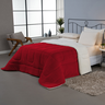 Coberdrom Cobertor Dupla Face 1 Peça Queen Manta Soft e Sherpa de Carneiro - Marsala - 2