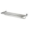 Toalheiro de Banho Banheiro Hotelaria Triplo 63,1cm Tessalia em Aço Inox Polido Brilhante Stainless - 1