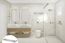 Ver imagem 3 de Toalheiro de Banho Banheiro Hotelaria Triplo 63,1cm Tessalia em Aço Inox Polido Brilhante Stainless