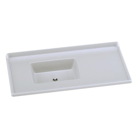 Pia de Cozinha Mármore Sintético 100x53cm Multimóveis CR20478 
