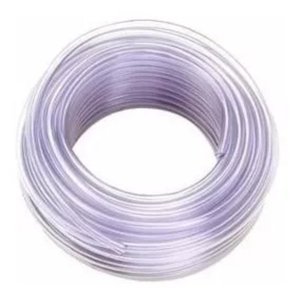 Cabo Flexível PP 2x0,50mm 100 Metros Com Alma de Aço Para Lustre e Pendente MD-6002/100 - Prata