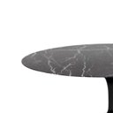 Ver imagem 4 de Mesa de Jantar Tulipa Saarinen Redonda 198x122 Cm Mármore Nero