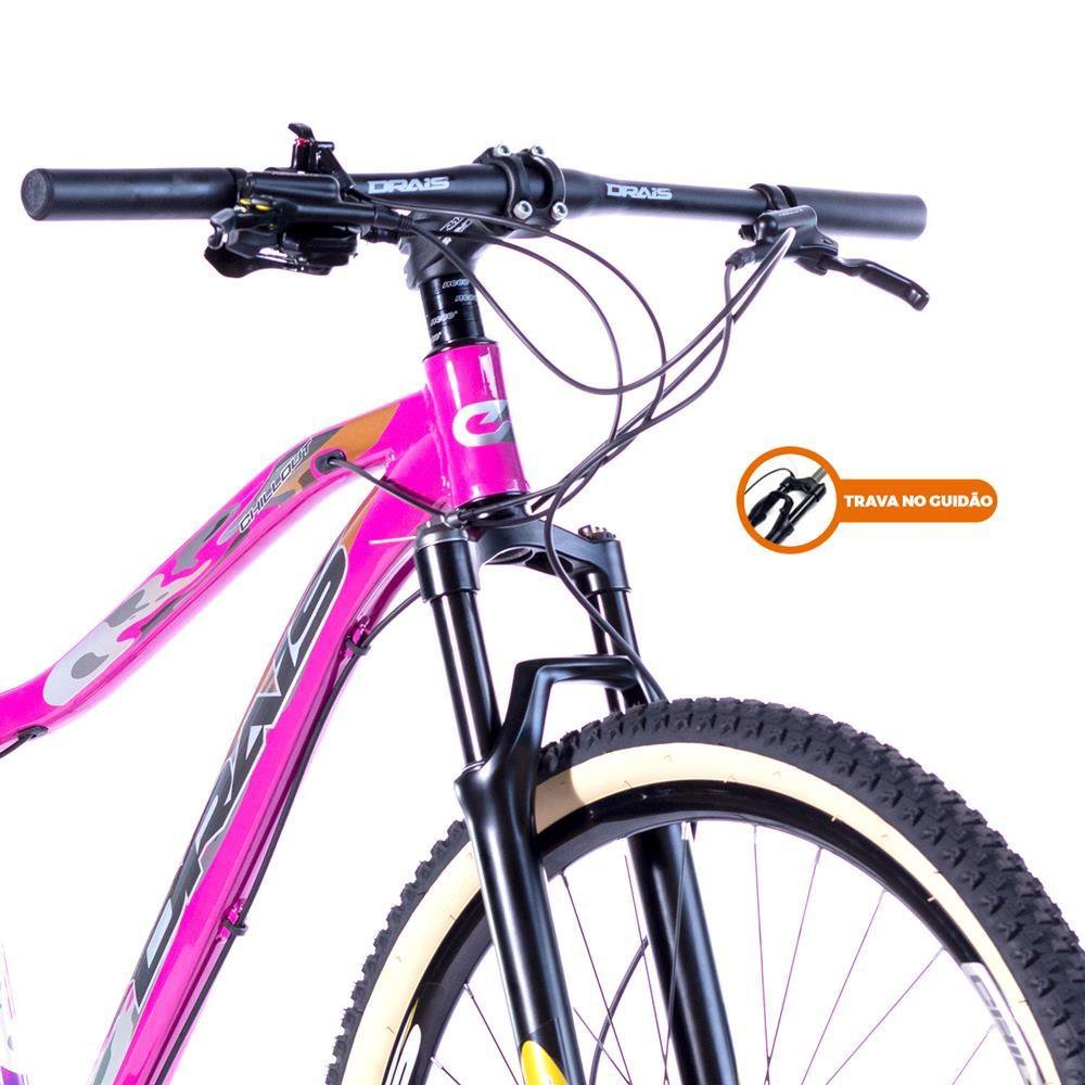 Bicicleta 12 Velocidade Drais Aro 29 Chillout Shimano 17" Pink/Roxo - 321 - 4