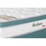 Cama Box Baú Casal: Colchão Molas Herval MasterPocket Ensacadas Meditare + Base CRC Courano White(13 - 5