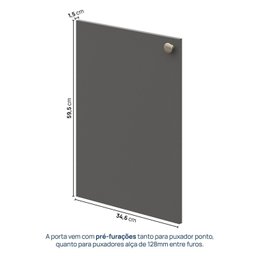 Kit Porta Módulo 70cm X 60cm Frame Cabecasa Madeiramadeira - 3