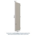 Ver imagem 3 de Kit Porta Módulo 70cm X 119,5cm Frame CabeCasa MadeiraOriginals