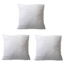 Ver imagem 1 de Jogo Enchimento Almofada 45x45 Fibra Silicone Premium 3 Pç