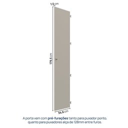 Kit Porta Módulo 70cm X 180cm Frame Cabecasa Madeiramadeira - 3