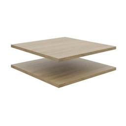 Kit 2 Prateleiras 45cm Frame Cabecasa Madeiramadeira - 1