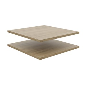 Kit 2 Prateleiras 45cm Frame Cabecasa Madeiramadeira