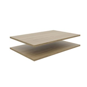 Kit 2 Prateleiras 70cm Frame Cabecasa Madeiramadeira