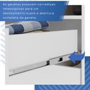 Ver imagem 7 de Guarda-roupa Closet 3 Gavetas com Pés Fenix Espresso Móveis