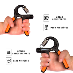 Hand Grip Mola com Ajuste 10kg a 40kg Fisioterapia Fitness:azul - 6