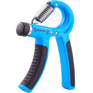 Hand Grip Mola com Ajuste 10kg a 40kg Fisioterapia Fitness:azul