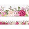 Faixa Decorativa - Flores e Renda - 1