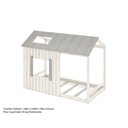 Ver imagem 4 de Cama Infantil Montessoriana Cabana Pkolino Cinza/Off White