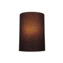 Ver imagem 1 de Arandela Meia Cana Retro Vivare Md-2003 Cúpula em Tecido 25-18x10cm - Bivolt Café 127-220v