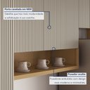 Ver imagem 7 de Cozinha Completa Simone Mendes 3 Peças 7 Portas 1 Gavetas Marrom/Carvalho/Greige