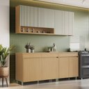 Ver imagem 2 de Cozinha Completa Simone Mendes 4 Peças 8 Portas 3 Gavetas