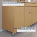 Ver imagem 3 de Cozinha Completa Simone Mendes 6 Peças 12 Portas 4 Gavetas