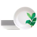 Ver imagem 3 de Kit Jogo de Pratos Fundo Sopa 8 Pessoas 8pçs Graziela 21cm