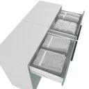 Ver imagem 5 de Conjunto 2 Cômodas 5 Gavetas 60cm Violeta Espresso Móveis
