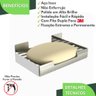 Porta Sabonete Saboneteira Inox Adesivo Autocolante Elg - 2